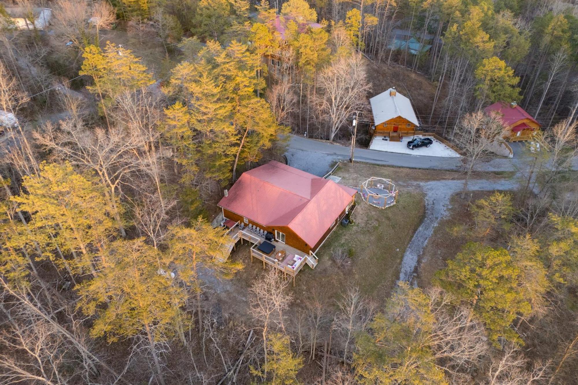 Pink Pines Avantstay Luxury Aesthetic Dream Home Indoor Pool Hot Tub Pigeon Forge Exterior foto